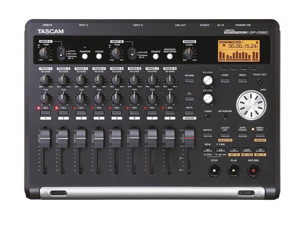 TASCAM DP-03SD 8-track digital Portastudio using SD 