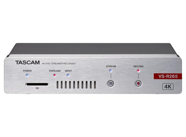 TASCAM VS-R265 4K/UHD Video Streame Hardware Encoder/Decoder 