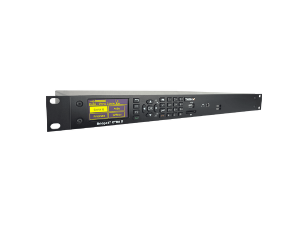 Tieline Bridge-IT XTRA II audio Codec POINT TO POINT, MULTIPOINT AND AAC 