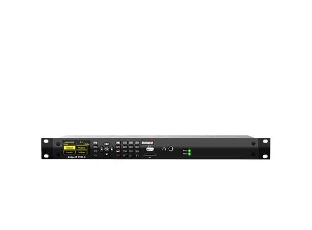Tieline Bridge-IT XTRA II audio Codec POINT TO POINT, MULTIPOINT AND AAC 
