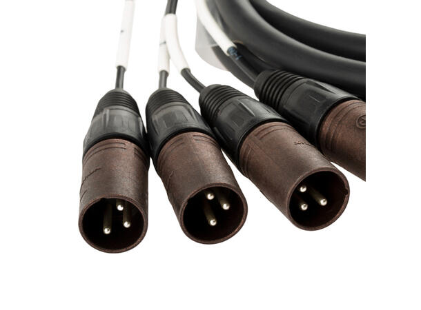 Trinnov Spare part 3D MIC 10m kabel 4x XLR3 fra XLR5 for Trinnov MC/D-MON 