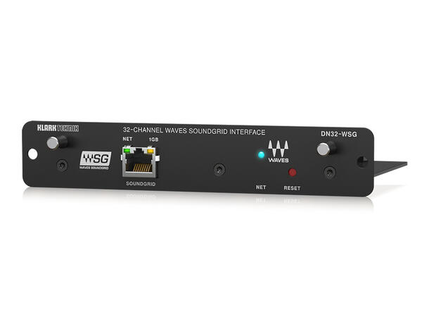 Waves Live DB32-WSG Card for X32 / M32 SoundGrid i/o kort for X32 og M32 mikser 