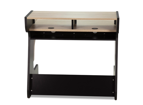 Zaor Miza 49 FLEX Oak 3 level desk, 6 RU, 49 key draw, oak 