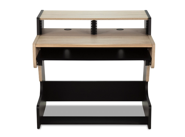 Zaor Miza 49 FLEX Oak 3 level desk, 6 RU, 49 key draw, oak 