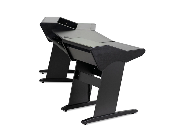 Zaor ONDA angled MKII  Black Producer desk, 2 x 6 RU, angled, Black 