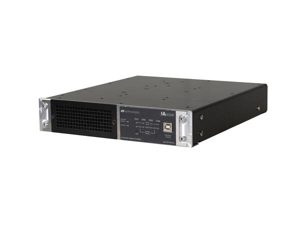 dB Technologies IA504 R 4-ch amplifier DSP, RDNet, installasjonsforsterker