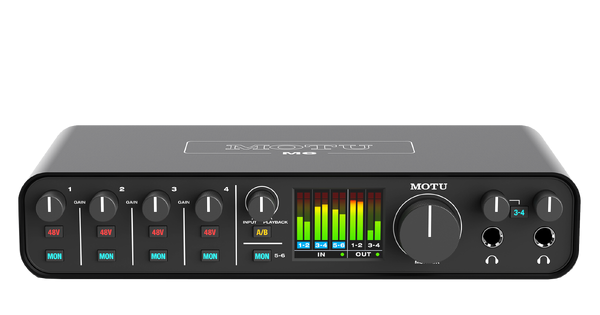 MOTU M6 Lydkort 6-in / 4-out USB audio interface - Prolyd_D4