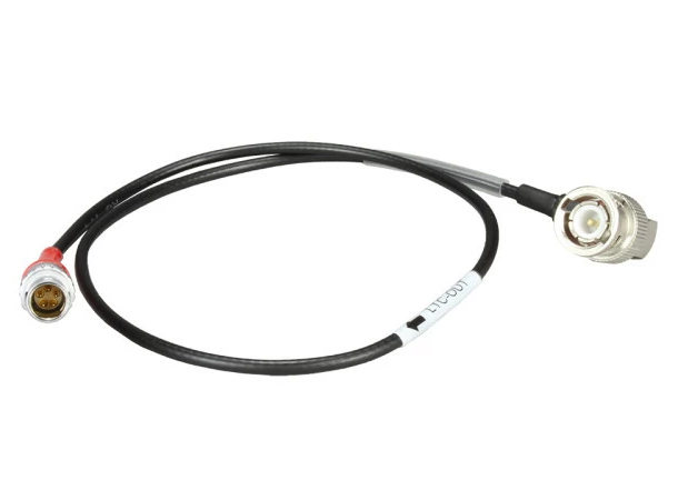 AMBIENT LTC-OUT - TIMECODE CABLE PUSHPUL 5-PIN (LEMO-COMPATIBLE) TO BNC 