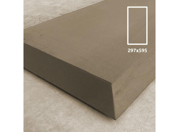 Artnovion Flat Tox Dimi S Absorb. Grå/b Grey Beige - Pakke 6 stk - 60x30x6 cm