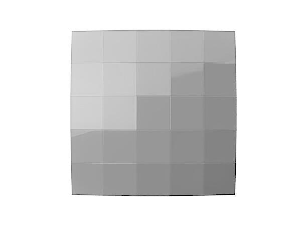 Artnovion Jaya W - Diffuser 3.0 White High End, Pakke med 3 paneler - Glossy 