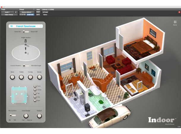 Audio Ease Indoor Upgrade V2 AAX/AAX DSP, Opp til 9.1 støtte 