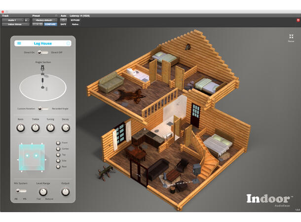 Audio Ease Indoor Upgrade V2 AAX/AAX DSP, Opp til 9.1 støtte 