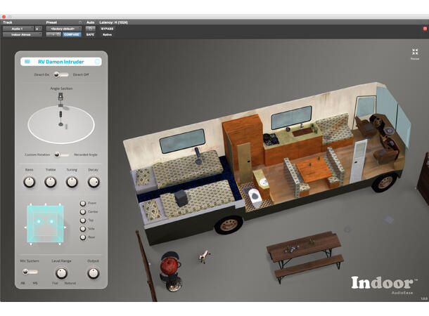 Audio Ease Indoor Upgrade V2 AAX/AAX DSP, Opp til 9.1 støtte 