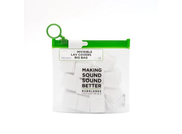 Bubblebee THE INVISIBLE LAV COVERS white BIG BAG - MOELSKIN, WHITE. 120 stk. 