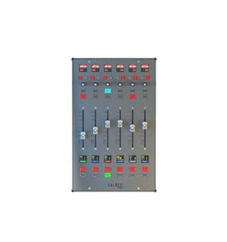 Calrec Type R Fader Panel 6 x 100mm motorised faders