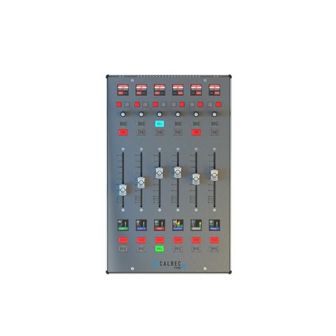 Calrec Type R Fader Panel 6 x 100mm motorised faders