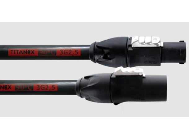 Cordial POWERCON® True1 kabel 3x 2,5mm2 powerCON True1 hun-han,  240v 