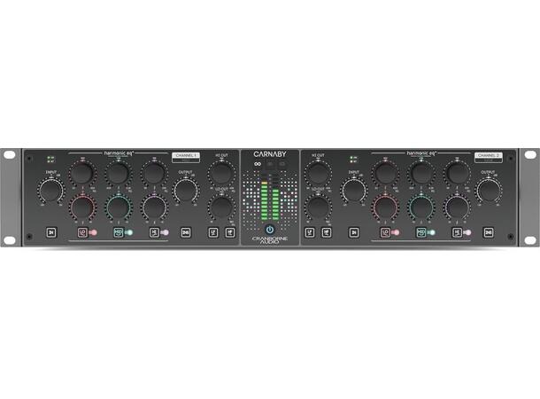 Craneborne Carnaby HE2 EQ, 2-channel HarmonicEQ 2 unit rack 