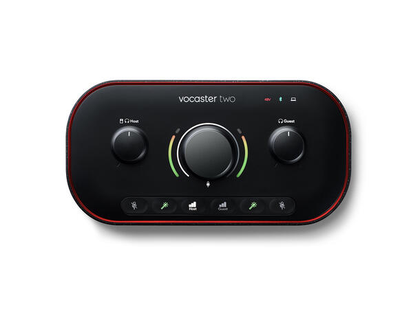 Focusrite Vocaster Two USB lydkort for podcast, 2 x mik input
