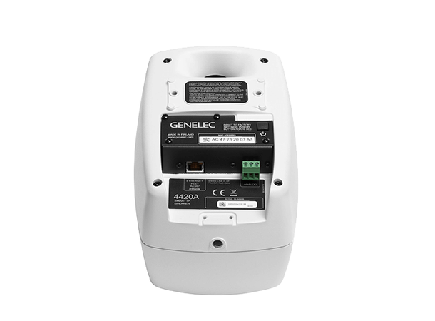 Genelec 4420AW Smart IP høyttaler AoIP Dante /AES67, hvit 