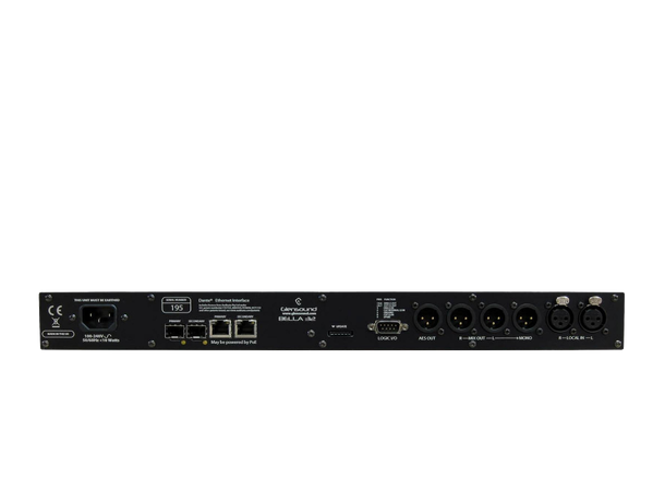 Glensound Bella 32 Dante Monitoring 32 Channel Dante / AES67 Monitor 19" 
