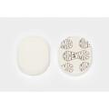 Hide-a-mic Foam-o-pad White 16 multipurpose foam pads, white