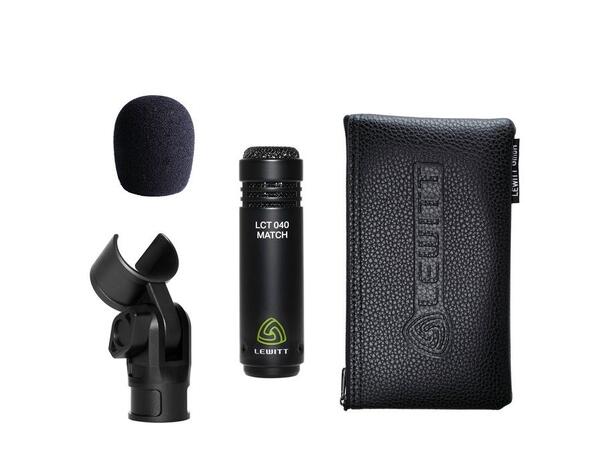 Lewitt LCT 040 MATCH Well-balanced sound, pleasant high-end 