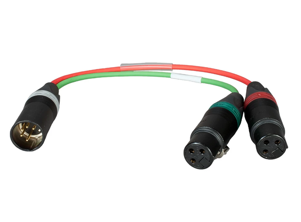 ProLyd XLR-5M / 2X XLR-3F 30 cm, Passer til Cantar X3 