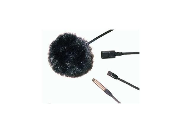 RYCOTE Windjammer Lavalier Black 2 pcs. 