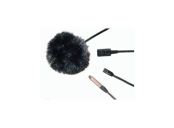 RYCOTE Windjammer Lavalier Black 2 pcs.