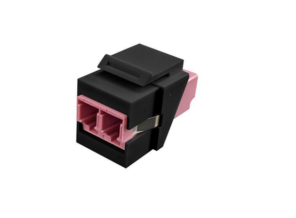 SCP Duplex LC to LC Keystone Snap-in MM OM3/OM4 50/125 Sort 