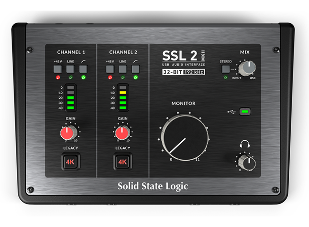 SSL 2 MKII USB Audio Interface Lydkort 