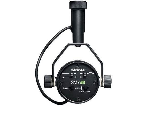 Shure SM7DB Active dynamisk mikrofon Dynamisk cardioide mikrofon