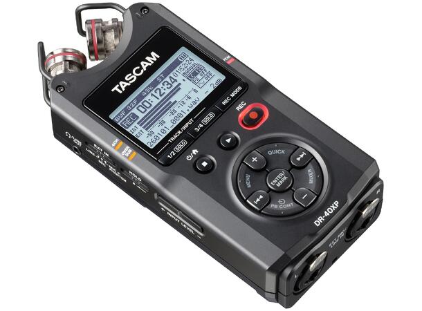 TASCAM DR-40XP Handheld 4-track recorder 32-bit float, dual recording, Stereo+XLR 