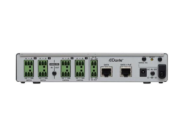 TASCAM MM-2D-E Dante Converter DSP 2 In/2 Out Euroblock connectors 