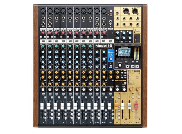 TASCAM MODEL 16 - 14 kanals mikser with 16-Track Digital Recorder 
