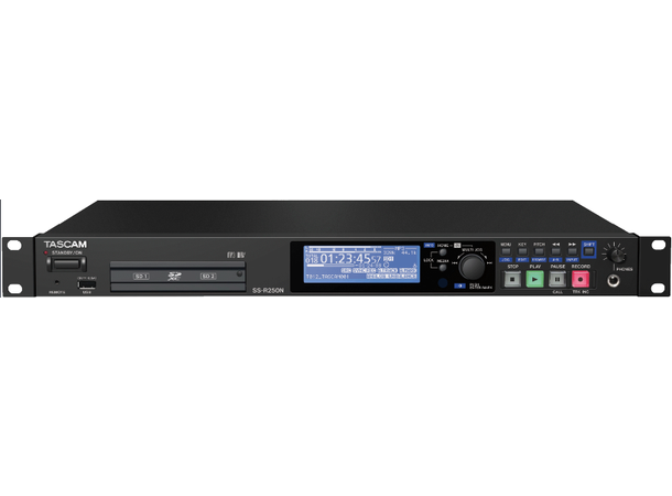 TASCAM SS-R250N Solid State Recorder WAV/MP3 recording/playback 