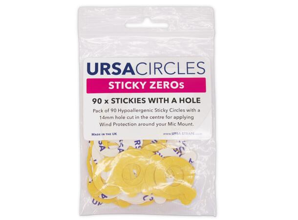 URSA Sticky ZEROs Sticky Circles With a Hole!