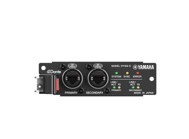 Yamaha HY144-D kort DANTE Rivage 144 digital I/O card Dante 