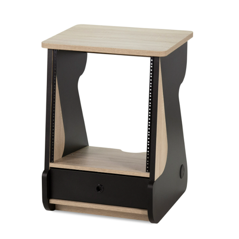 Zaor MIZA Rack 12 MKII Black Oak 12 unit floor rack