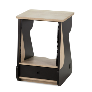 Zaor MIZA Rack 12 MKII Black Oak 12 unit floor rack