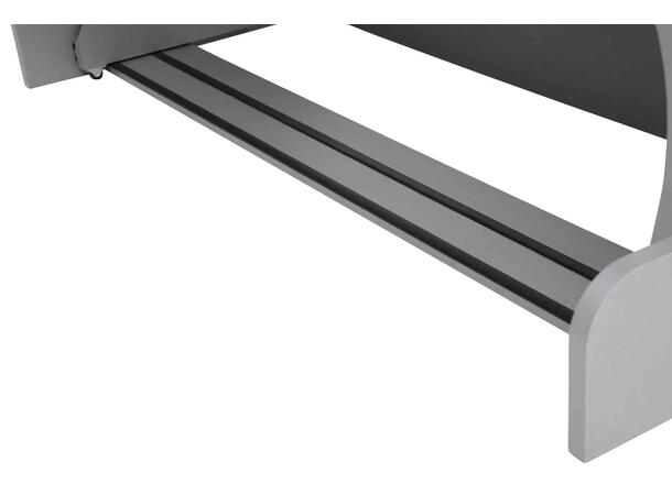 Zaor Miza M Grey Wenge Zaor Medium Flex level desk 