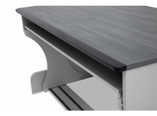 Zaor Miza M Grey Wenge Zaor Medium Flex level desk