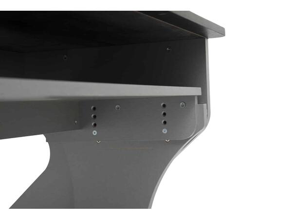 Zaor Miza M Grey Wenge Zaor Medium Flex level desk 