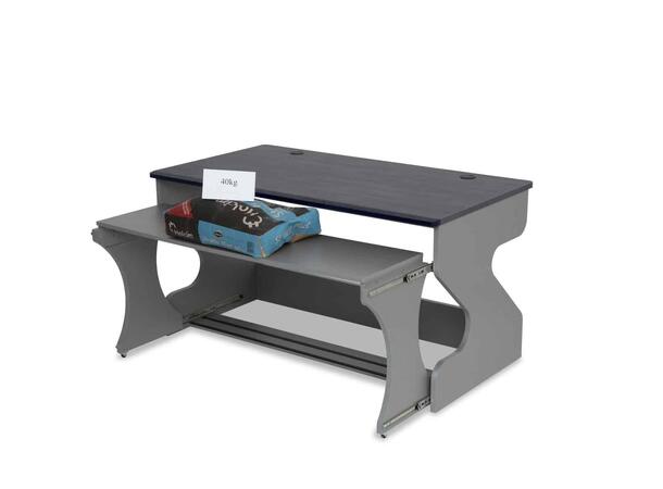 Zaor Miza M Grey Wenge Zaor Medium Flex level desk 