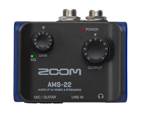 Zoom AMS-22 Audio Interface USB 2.0 Audio Interface 