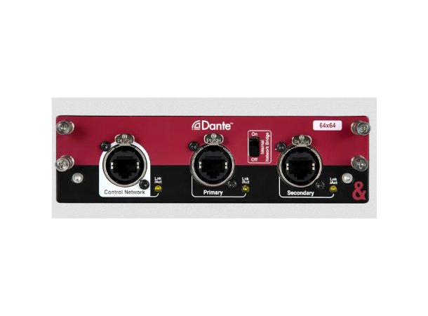 Allen & Heath Dante card for dLive 64x64 