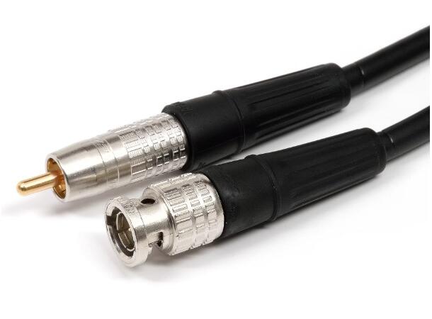 Benchmark BNC to RCA Coaxial Cable 3 fot for Digital Audio or Analog Video 