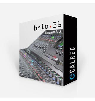 Calrec Brio36 software upgrade to 96 channels