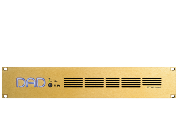 DAD AX64 Base unit Lydinterface 2xPSU 2x TB3,16 ADAT, 64 MADI, 256 DANTE, ASIO 